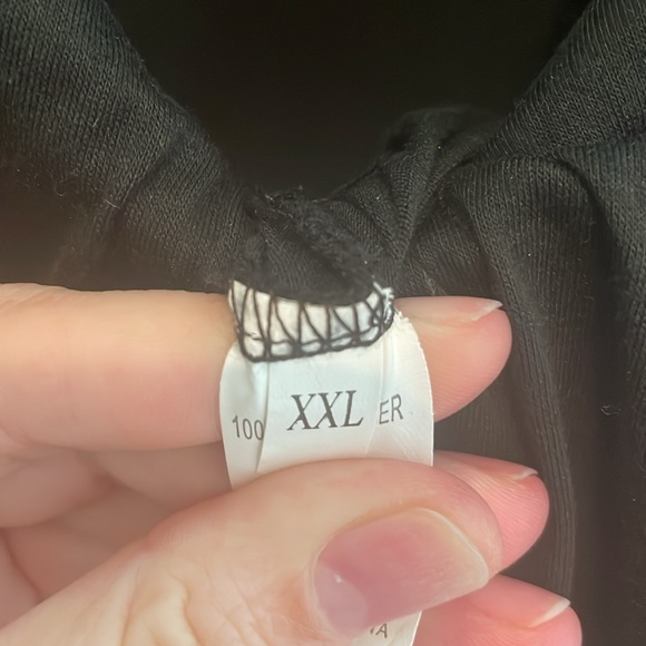 Black Straight Leg Jumpsuit with 3/4 sleeve - Picture 5 of 9